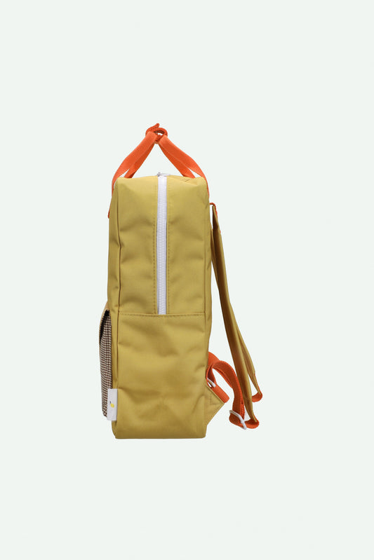 Mochila grande Sticky Lemon envelope verde – vista traseira | sticky-lemon-mochila-envelope-lollakids