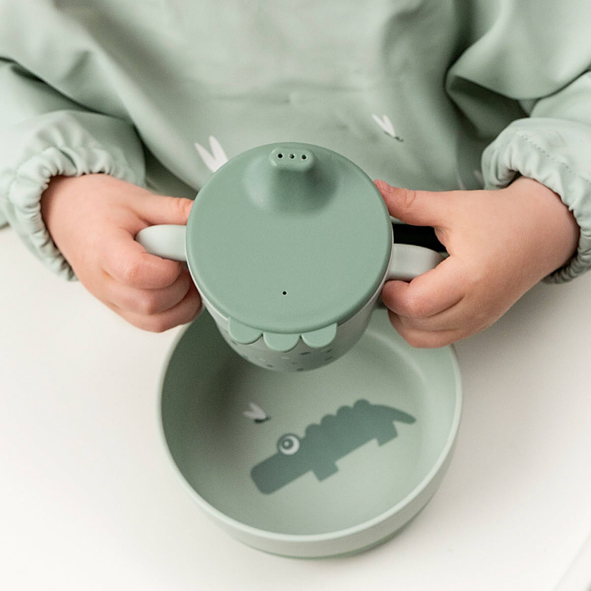 Copo de Bico Happy Dots Powder