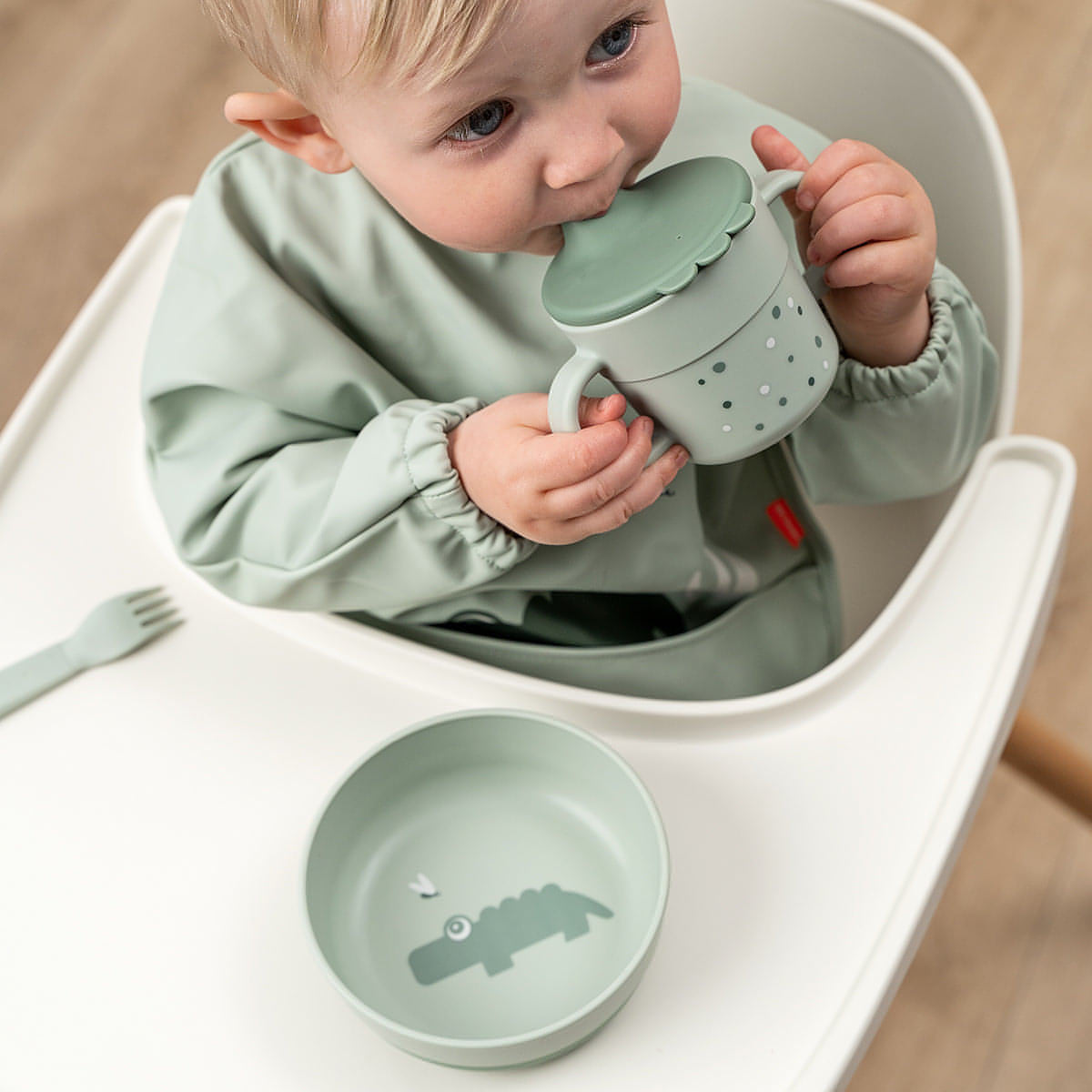 Copo de Bico Happy Dots Powder