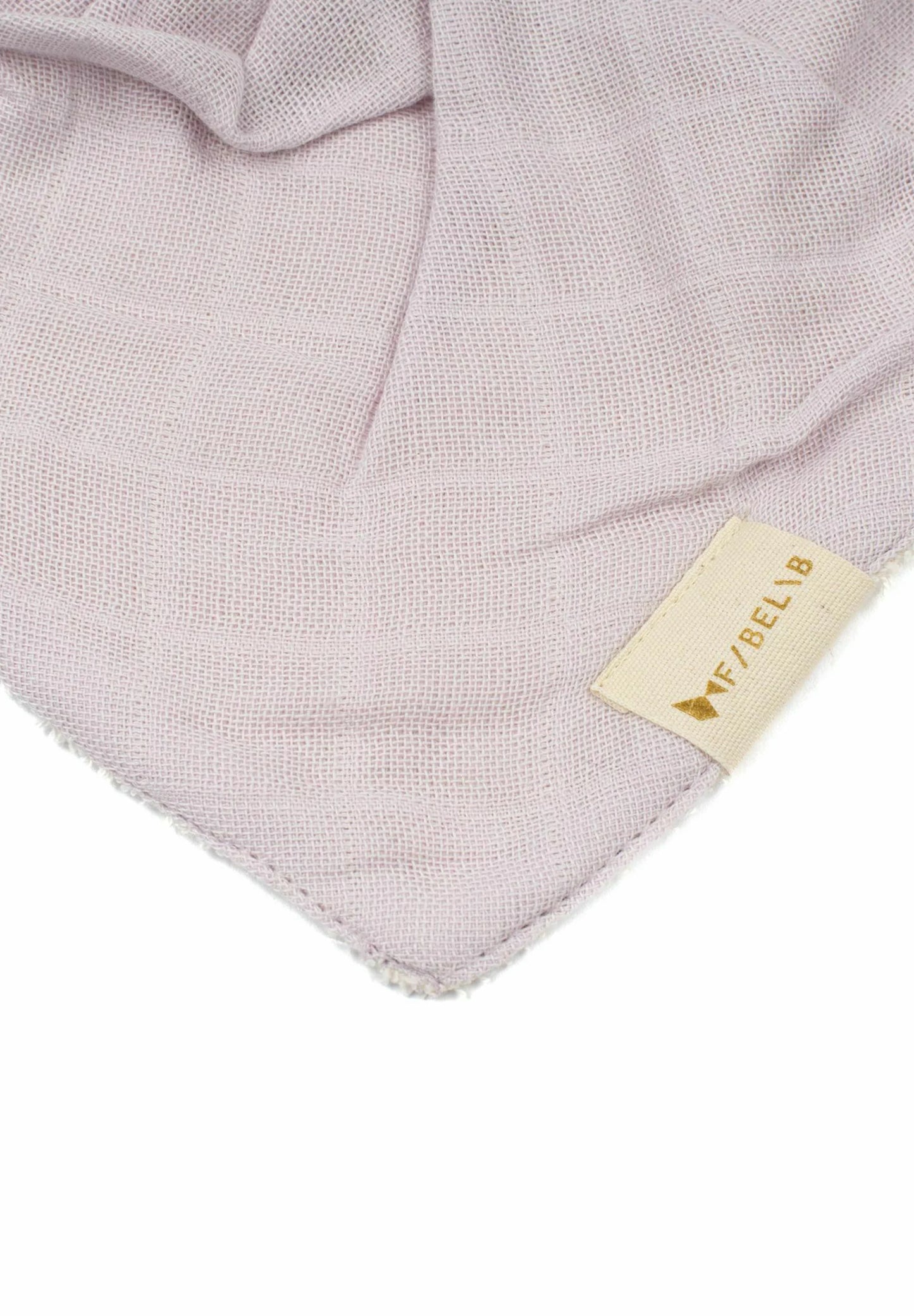 Babete Bandana Algodão Orgânico Lilás
