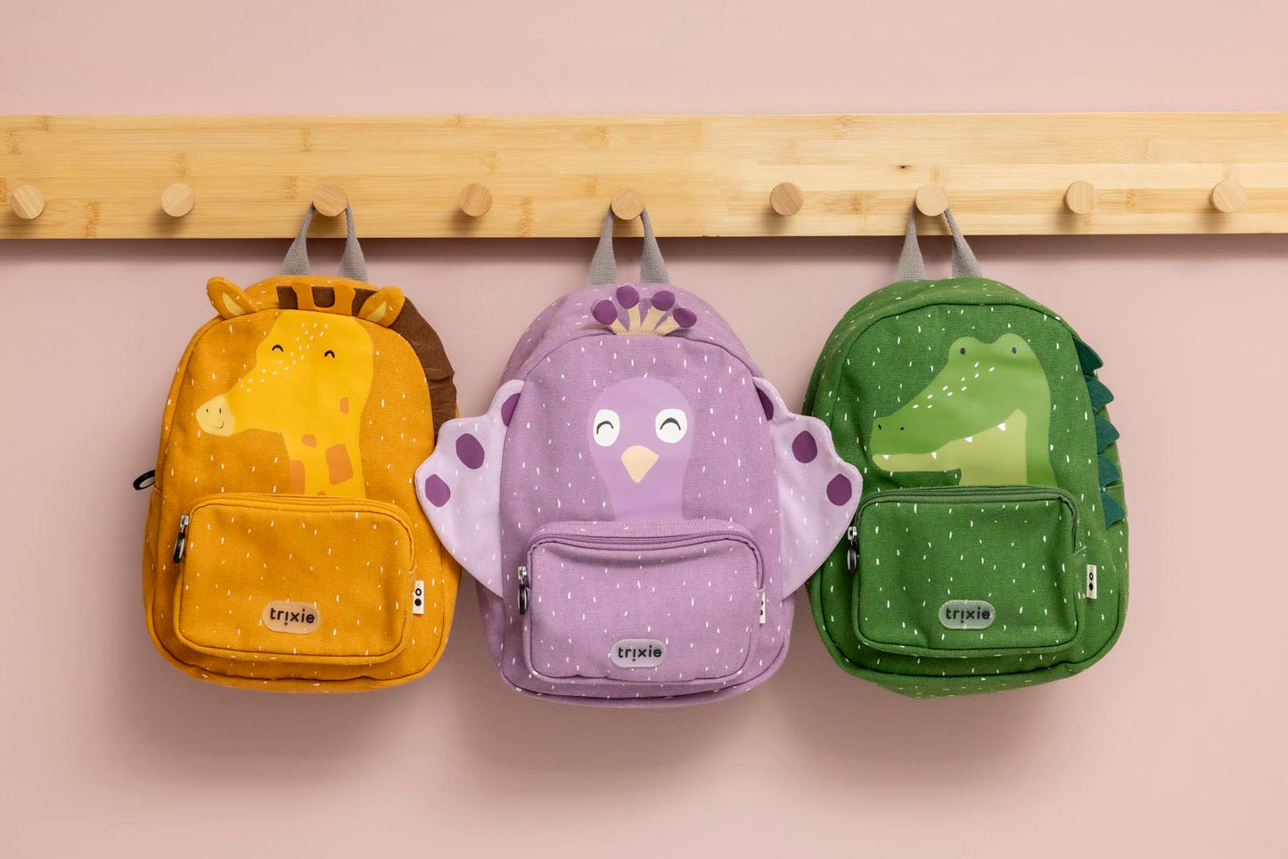 Mochila Jacaré Mr. Alligator Trixie Baby - vista lateral