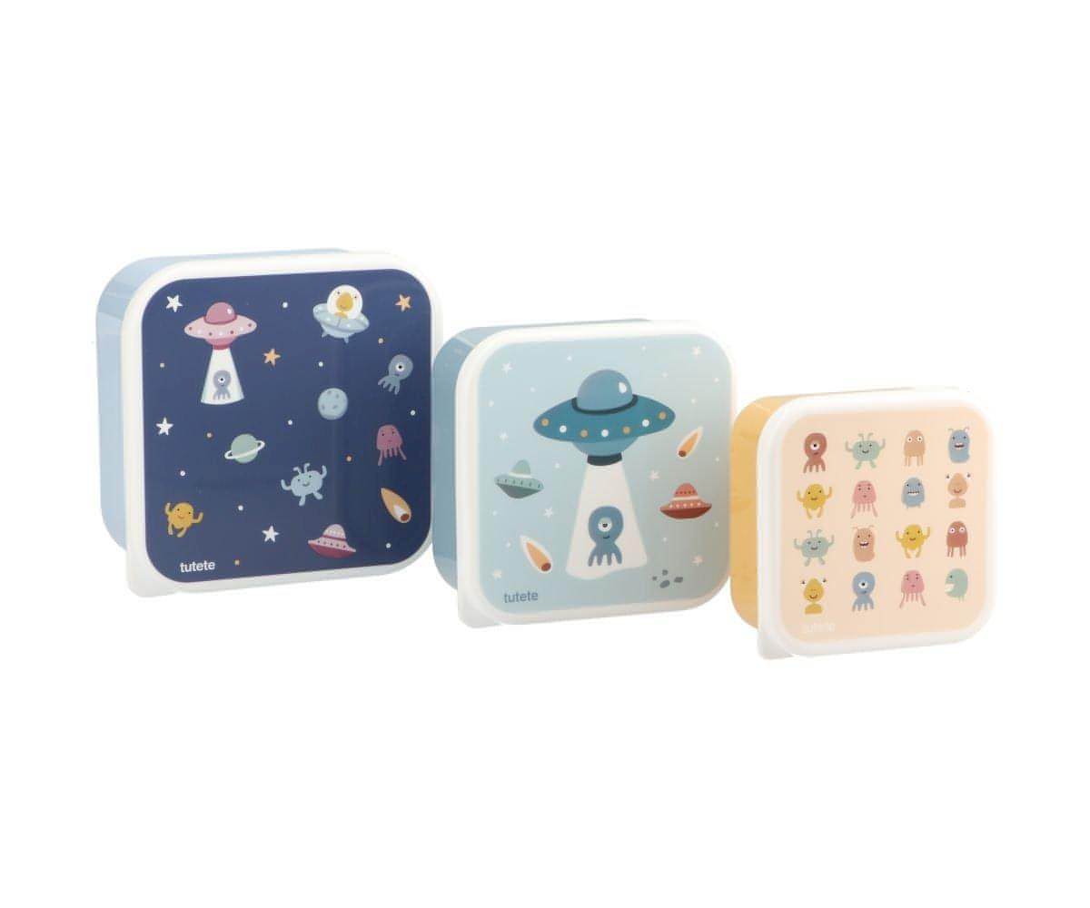 Conjunto 3 Caixas Snackies The Martians