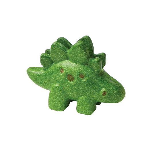 Estegossauro de madeira PlanToys | animais-madeira-plantoys-brinquedo-educativo-lollakids