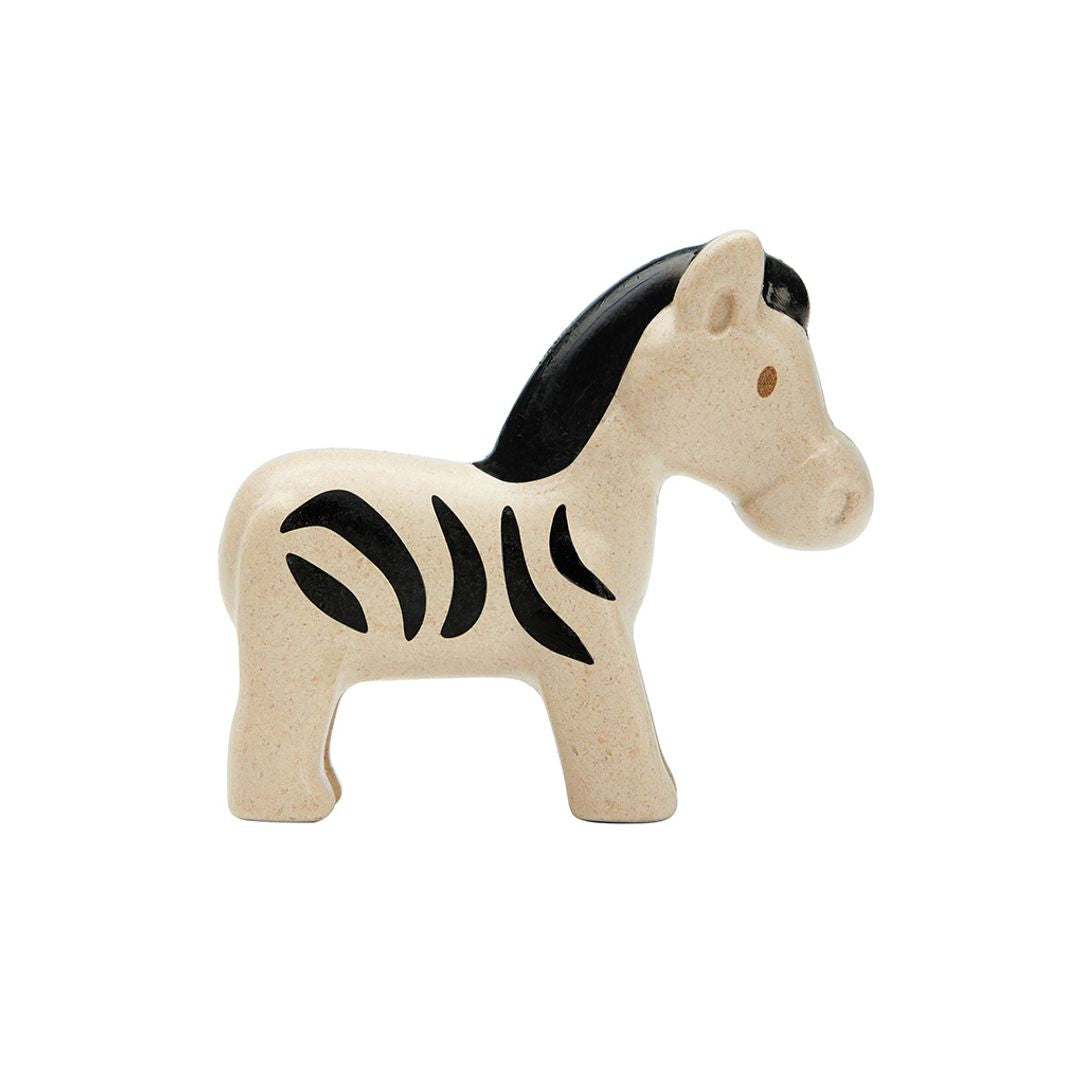 Zebra PlanToys com embalagem sustentável | plantoys-brinquedos-madeira-zebra-lollakids