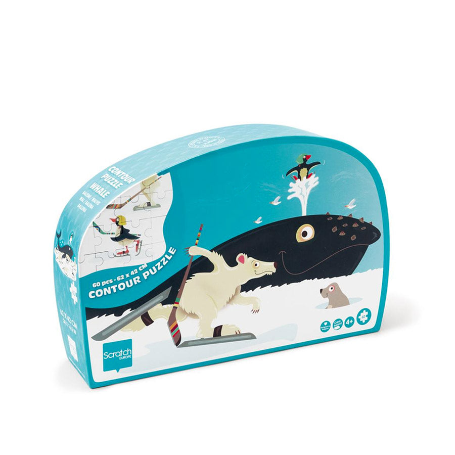 Puzzle de Contorno | A Baleia