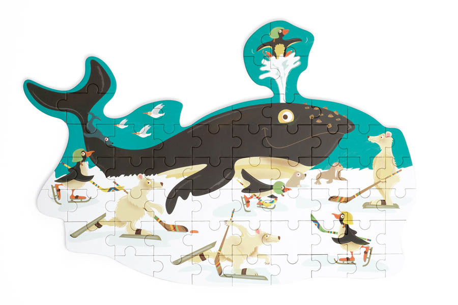 Puzzle de Contorno | A Baleia