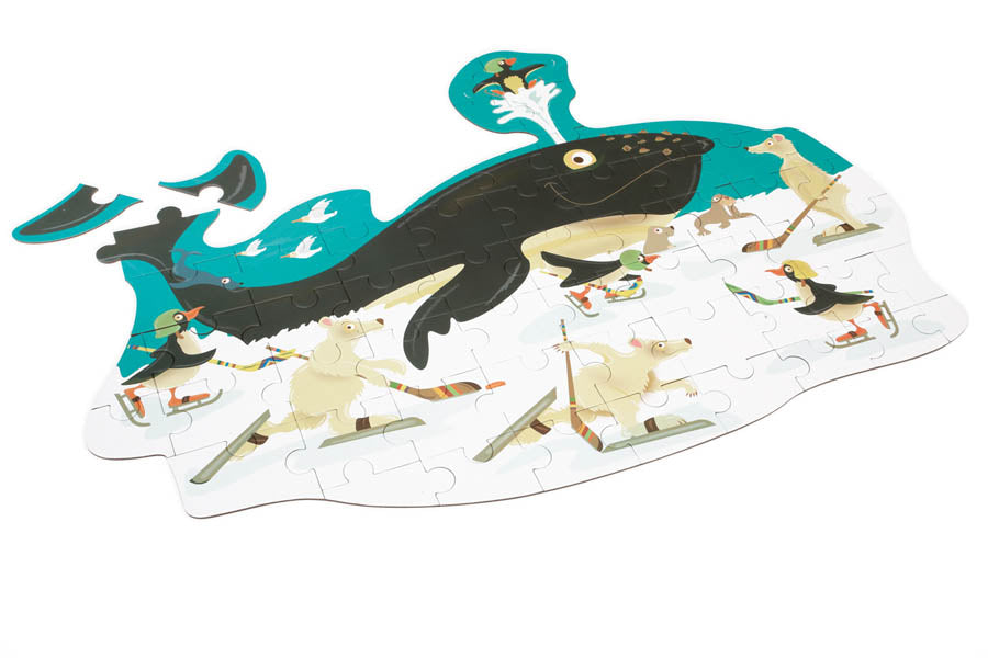 Puzzle de Contorno | A Baleia