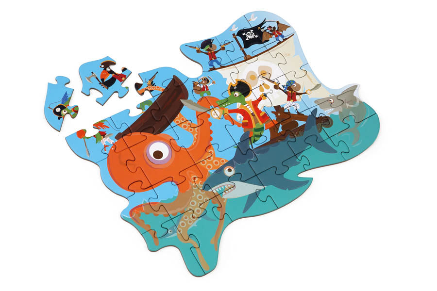 Contour Puzzle | Pirates