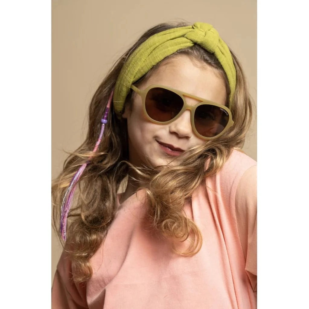 Óculos de Sol Aviador Polarizados Chartreuse Junior (7 a 12 anos)