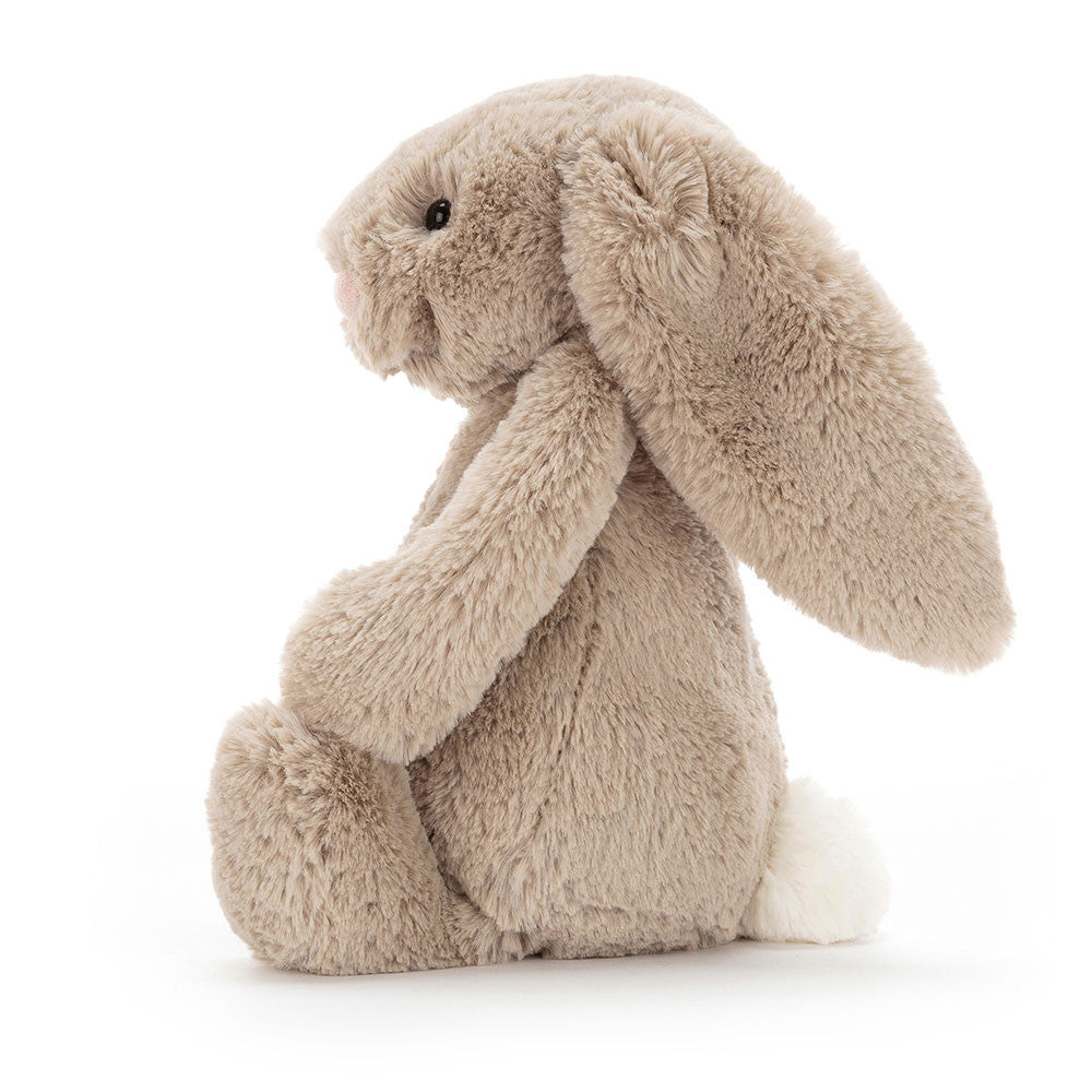 Coelho de peluche Bashful Bege Jellycat, outra vista | jellycat-coelho-bashful-bege-peluche-lollakids