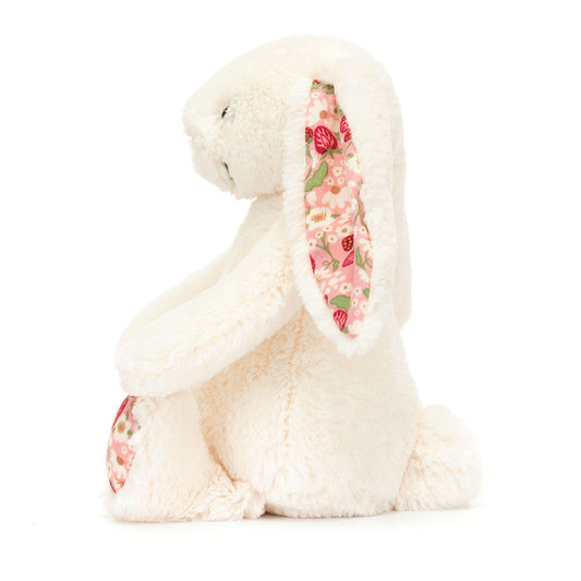 Coelho Blossom Cream Berry Pequeno Jellycat | jellycat-blossom-cream-berry-pequeno-lollakids