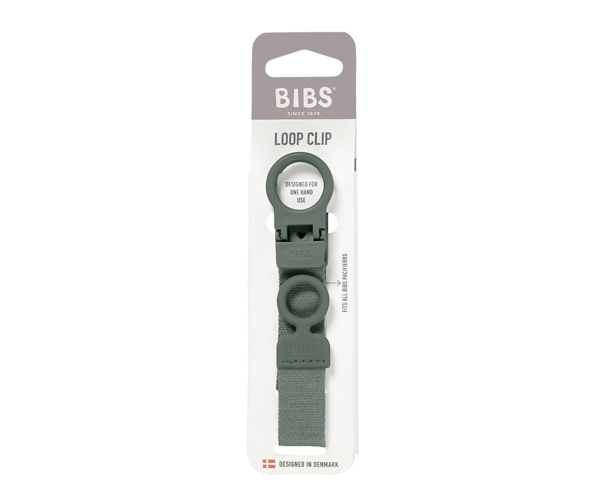Porta-chupetas BIBS Loop Clip Pine