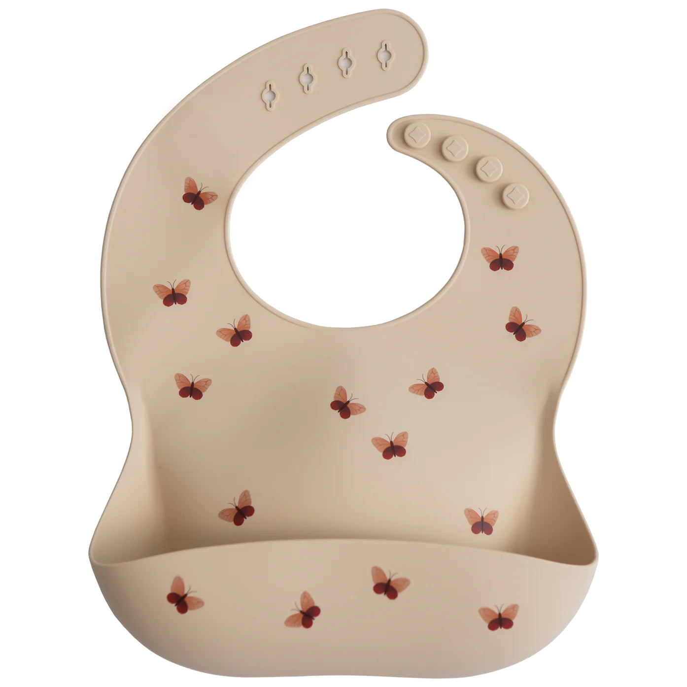 Babete em silicone Butterflies