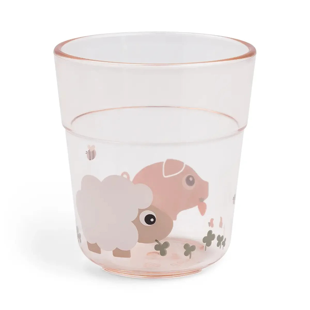 Copo Transparente Tiny Farm | Powder