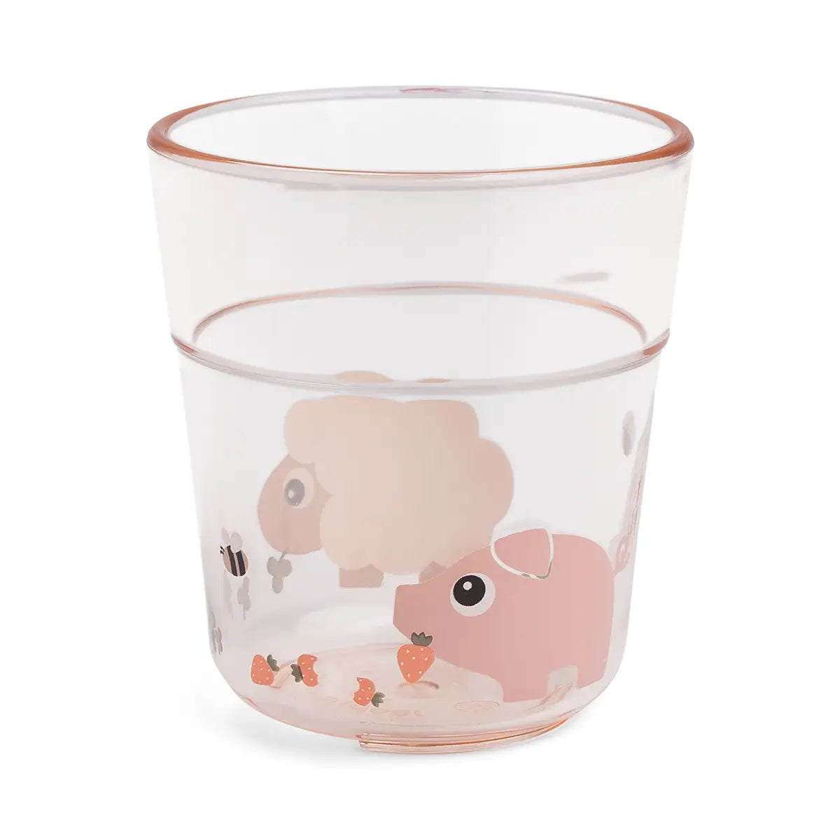 Copo Transparente Tiny Farm | Powder