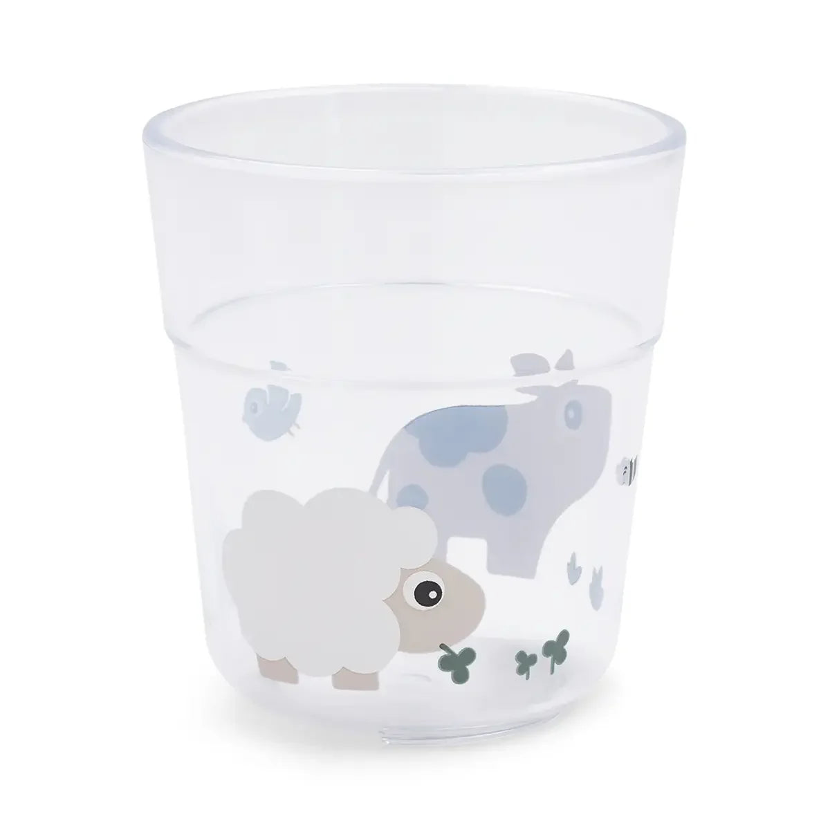 Copo Transparente Tiny Farm Sand da Done by Deer