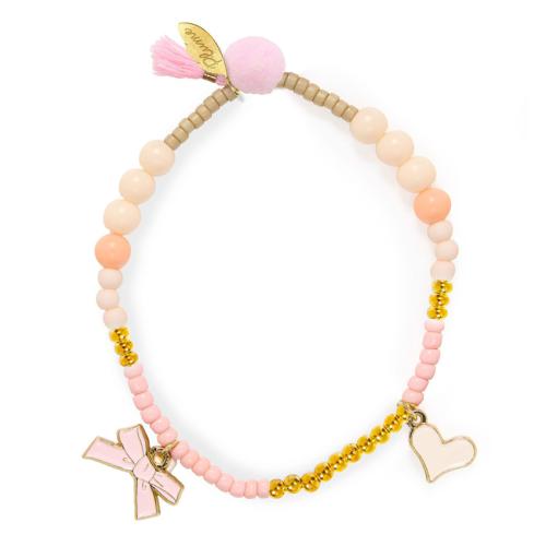 Pulseira Gisèle Djeco Life Style – Infantil com Fita e Coração