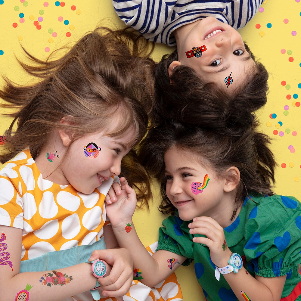 Tatuagens Temporárias Heróis versus Vilões Djeco Lolla Kids