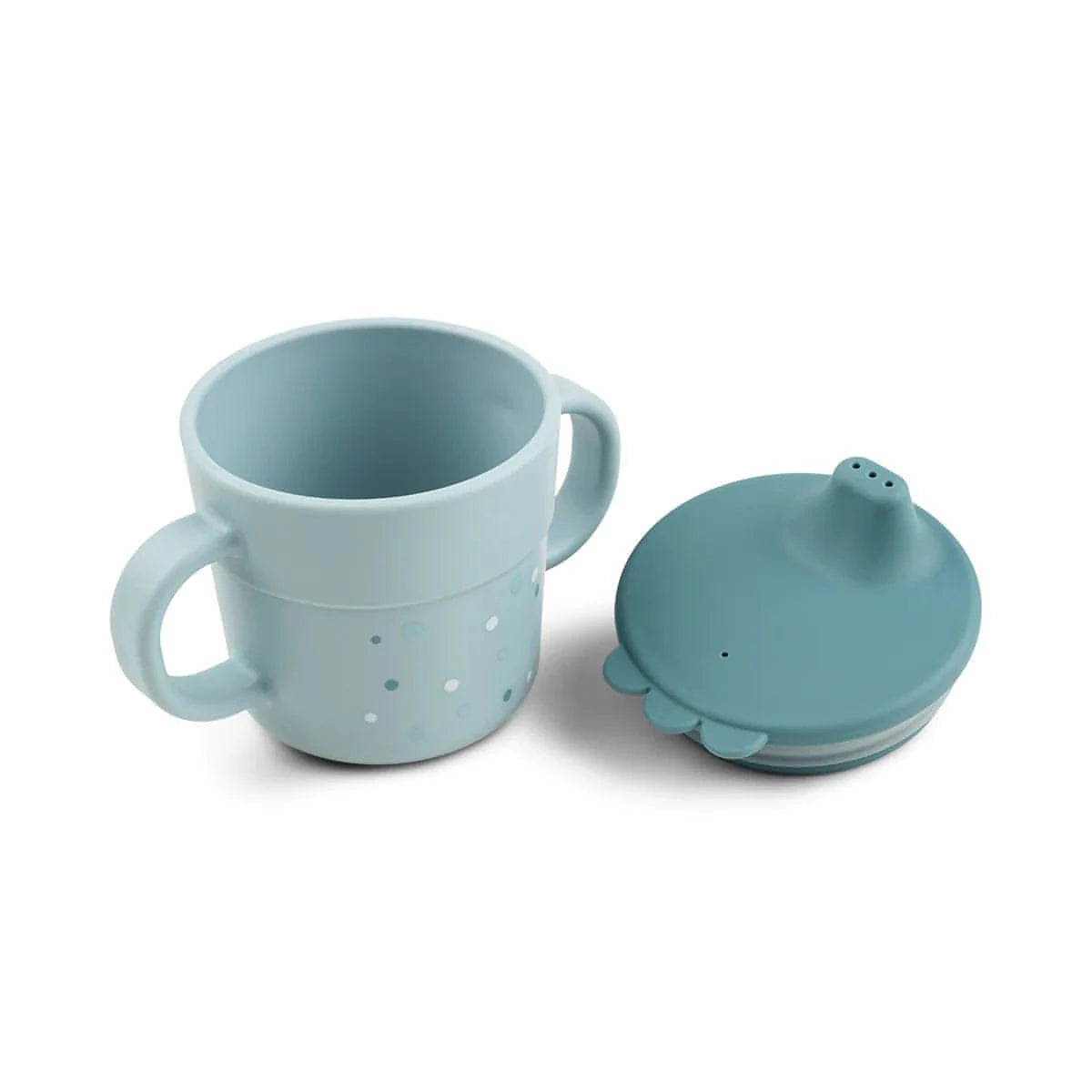 Happy Dots Blue Spout Cup