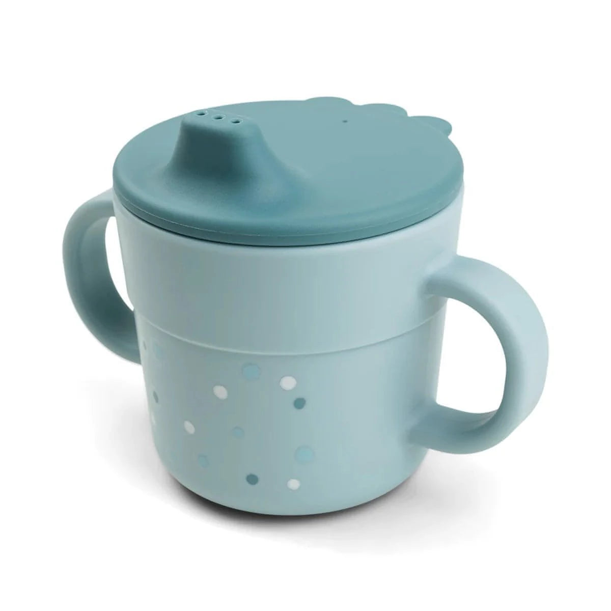 Happy Dots Blue Spout Cup