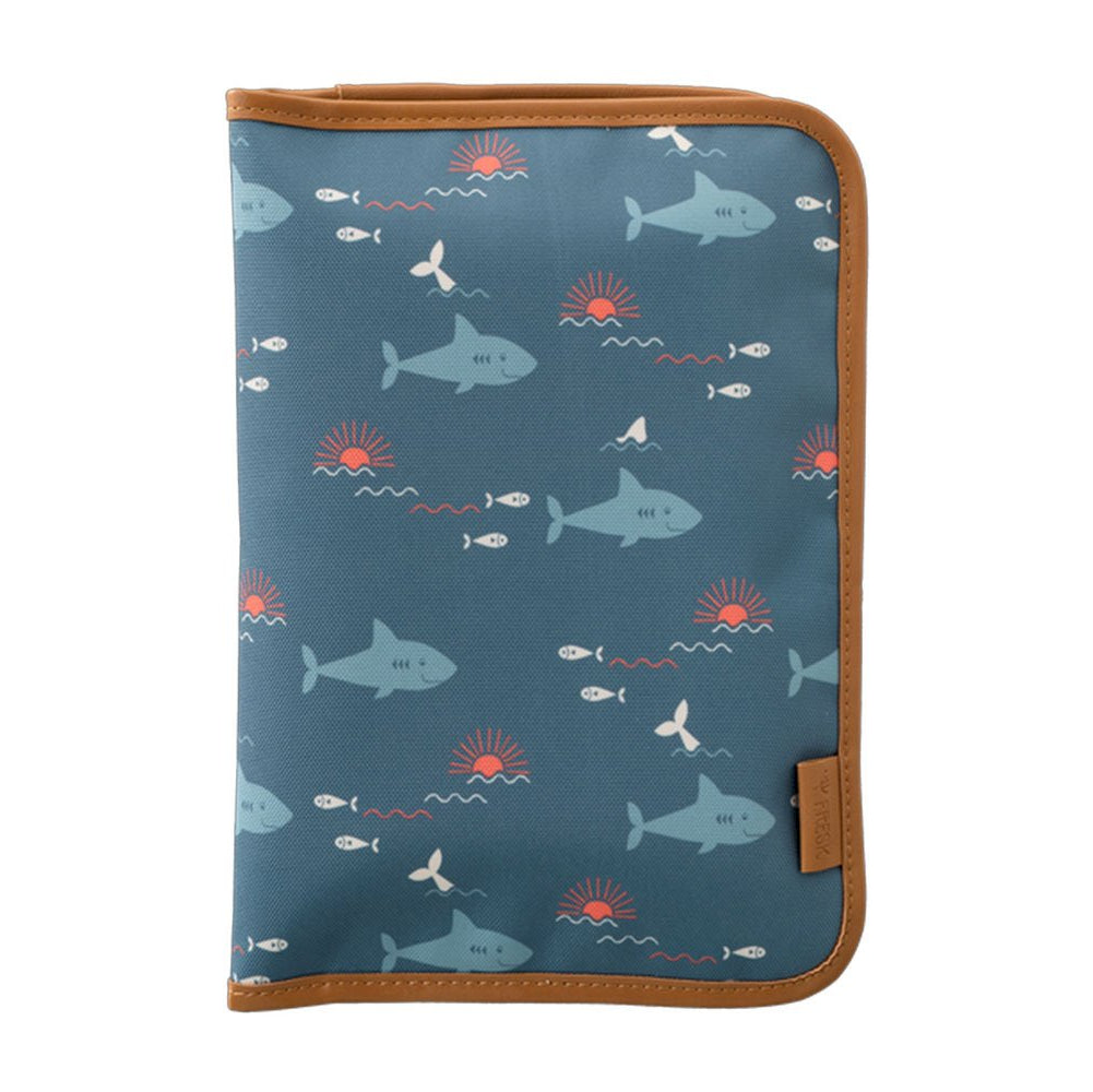 Trocador Fresk Shark em PET reciclado | Lolla Kids