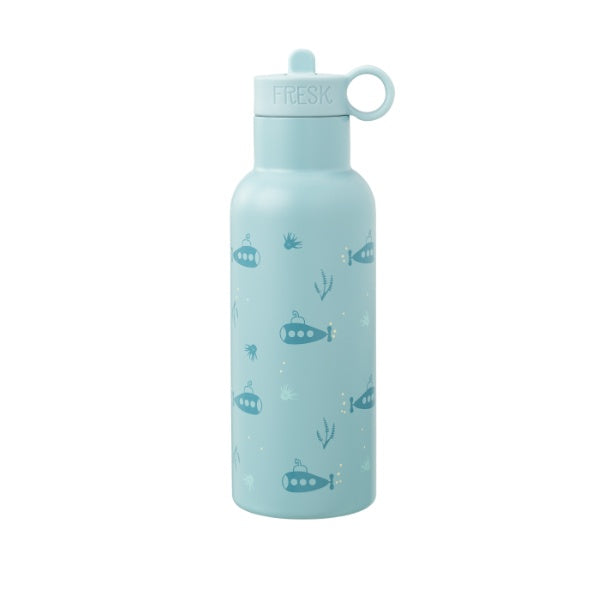 Garrafa térmica Submarinos da Fresk inox 500ml sustentável com duas tampas
