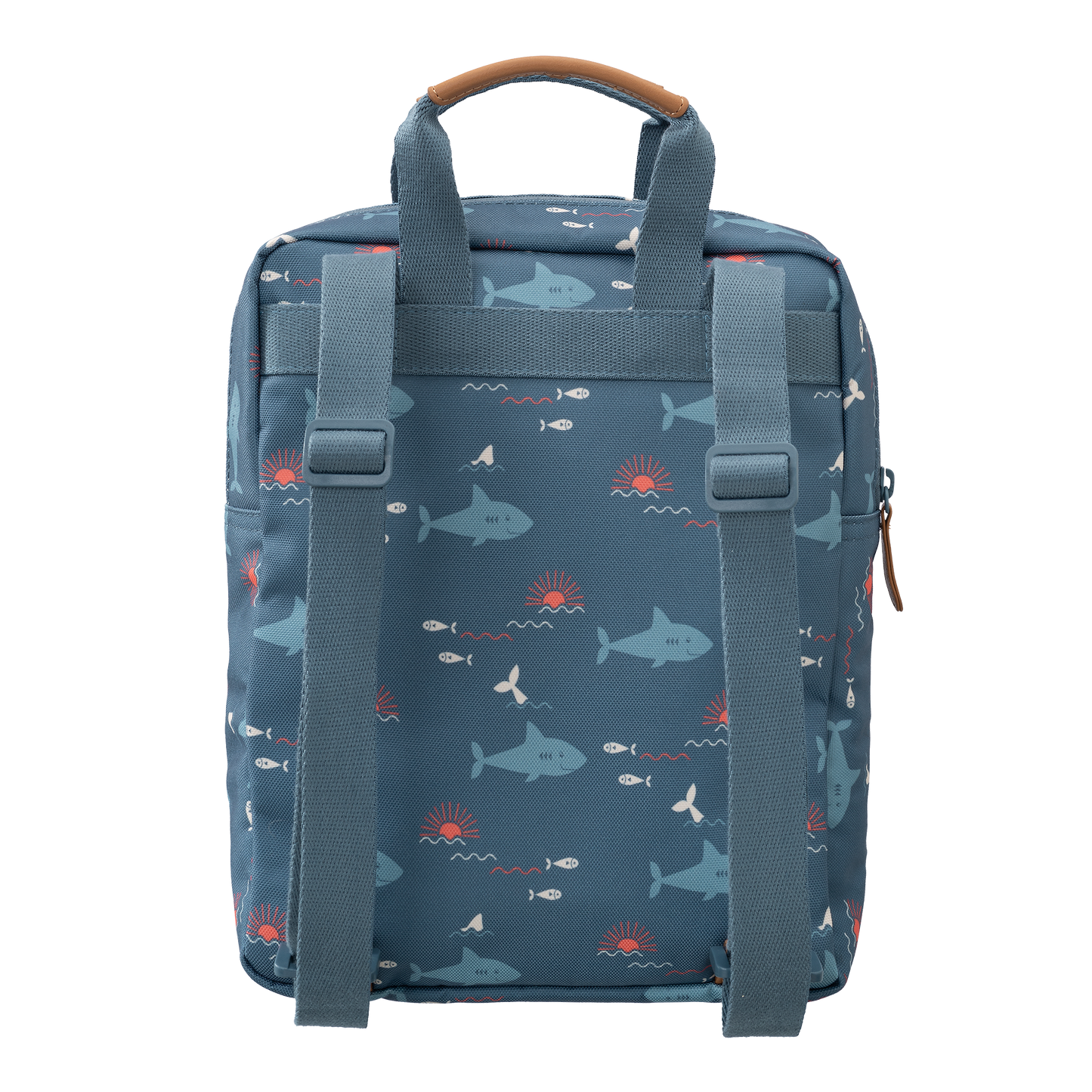 Mochila Fresk Tubarões sustentável em PET reciclado | Lolla Kids