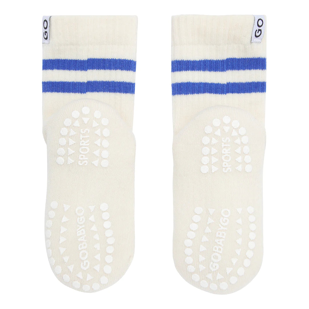 Blue Sport Non-Slip Socks