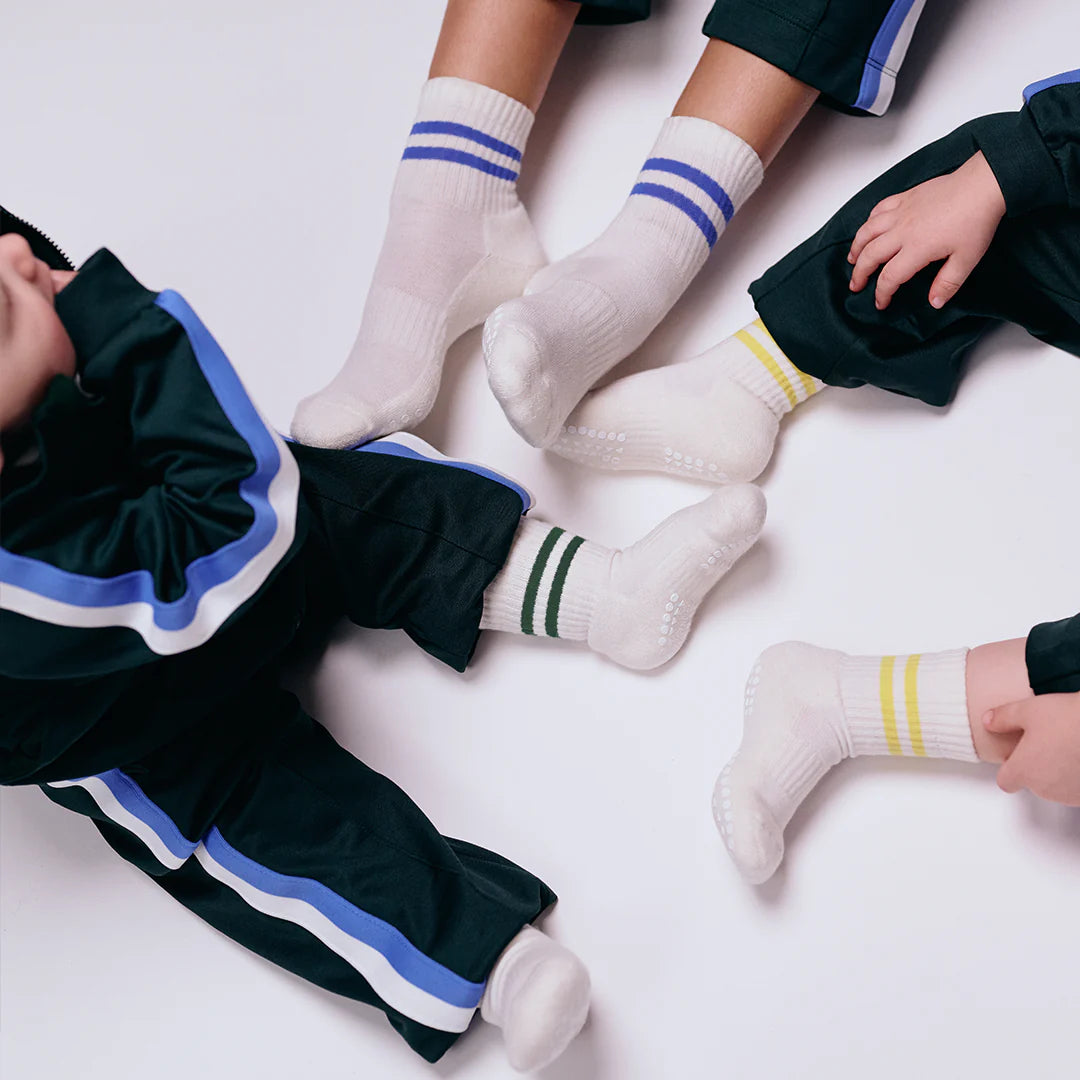 Blue Sport Non-Slip Socks