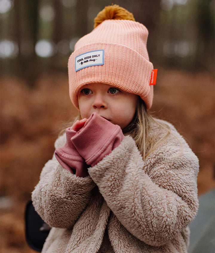 Gorro Color Block Peachy