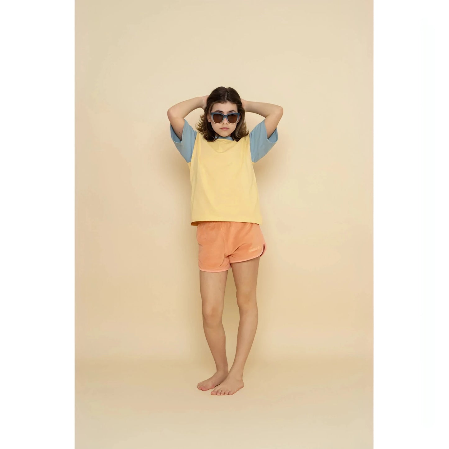 Óculos de Sol Junior ( 9-14 ) Desert Teal Ombre Polarizados Wayfarer