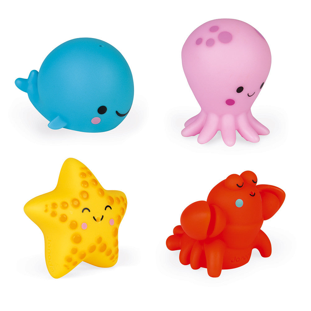 Brinquedos de Banho Animais Marinhos da janod