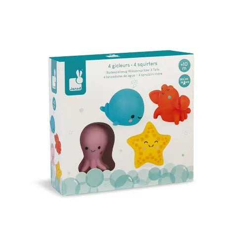 Brinquedos de Banho Animais Marinhos da janod