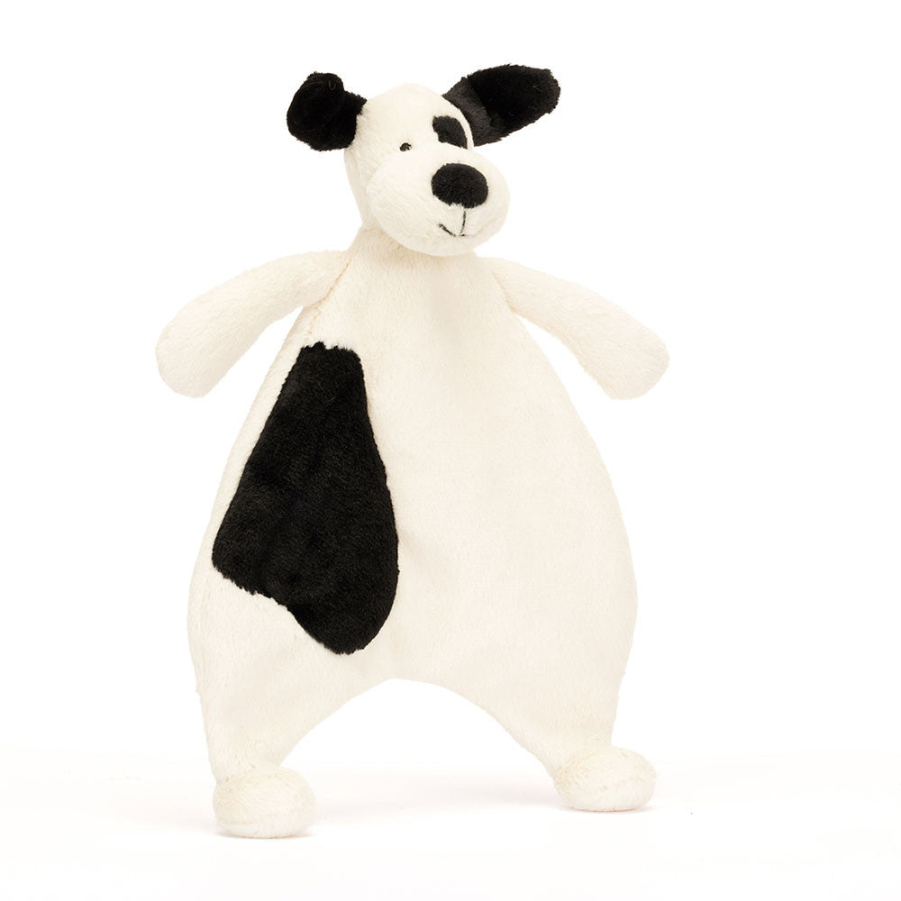 Doudou Bashful Cão Preto e Branco da Jellycat