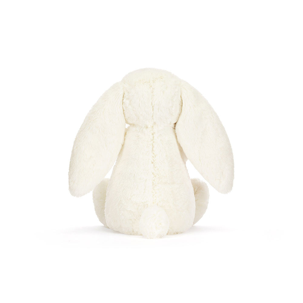 Peluche Jellycat Cream Bunny com Rosa, Cor Creme