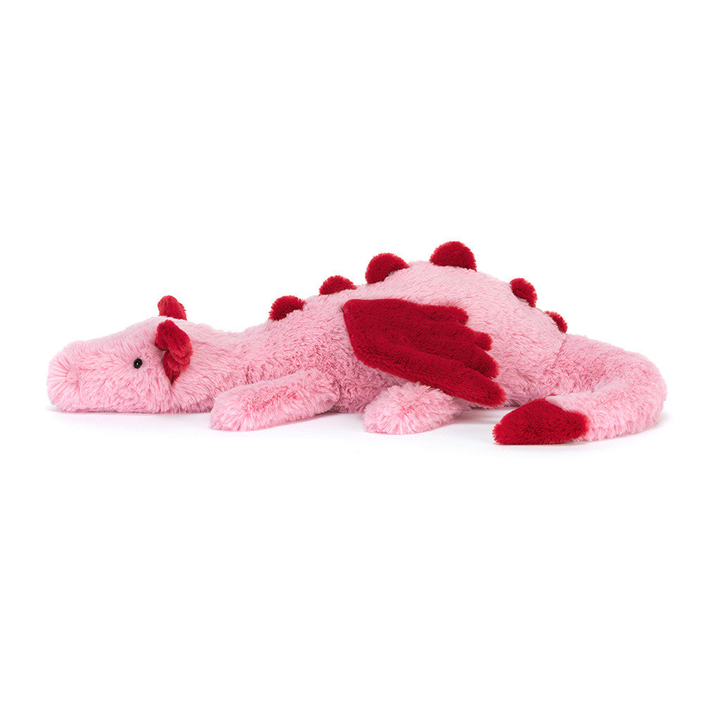 Heart Dragon 💕🐉 Jellycat - Peluche Dragão Romântico