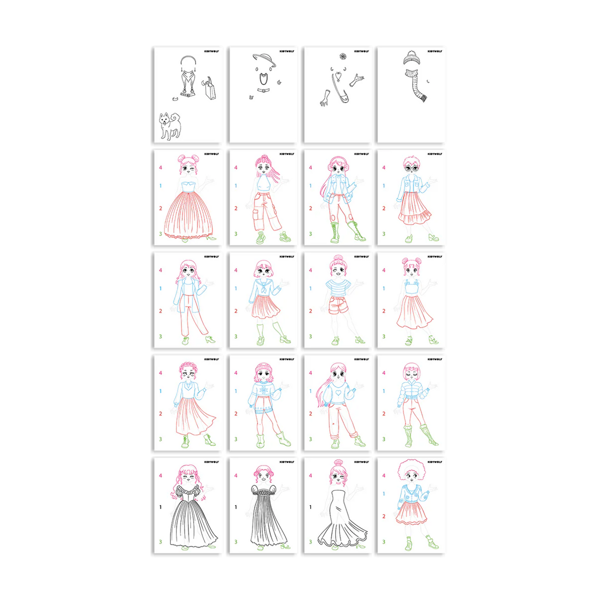 KIDYDRAW-PRO Fashion