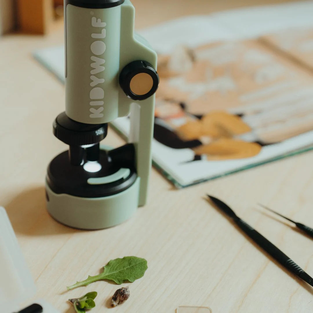 Microscópio Portátil para Jovens Exploradores da kidywolf