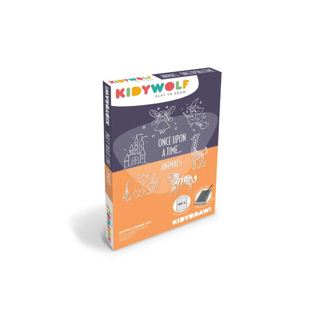 Refill KIDYDRAW-MINI | Cartões Extra Era Uma Vez & Animais