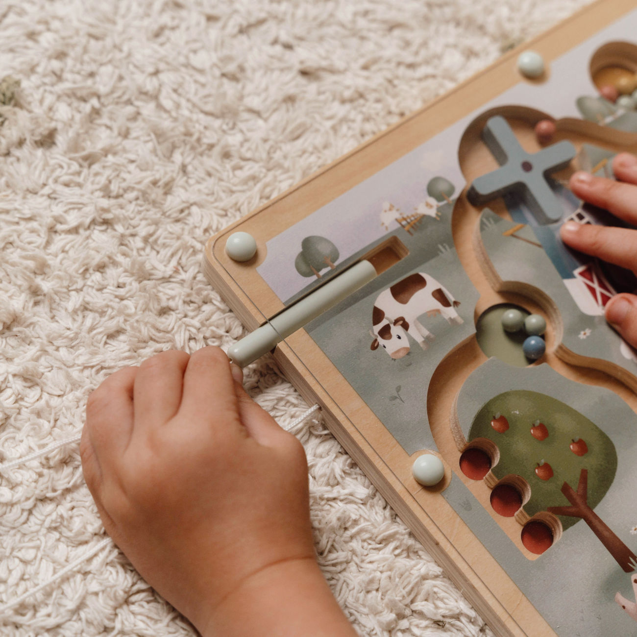 Little Farm Magnetic Maze