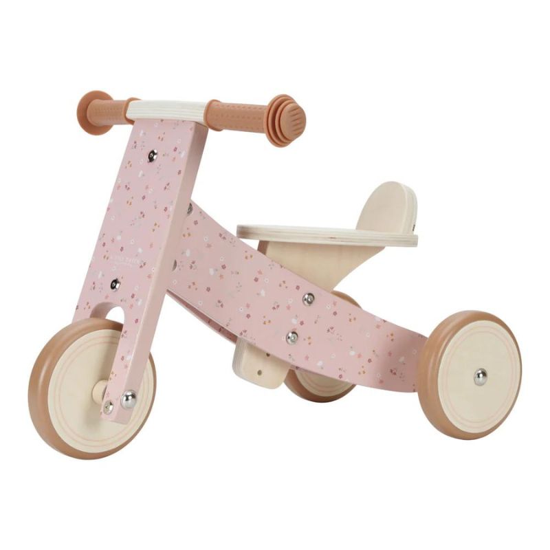 Triciclo em Madeira Pink