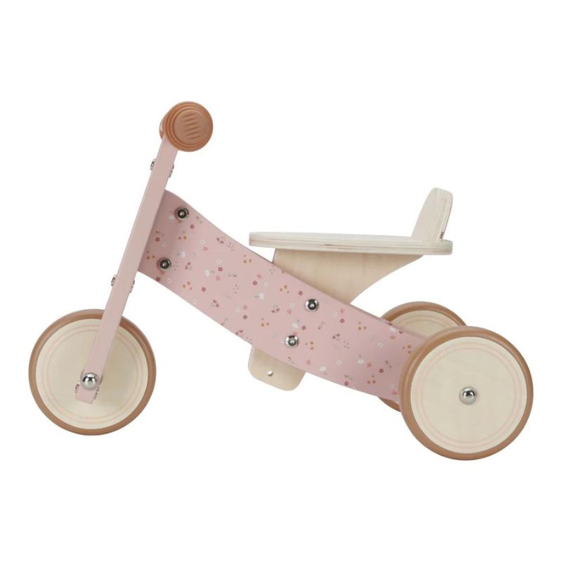 Triciclo em Madeira Pink