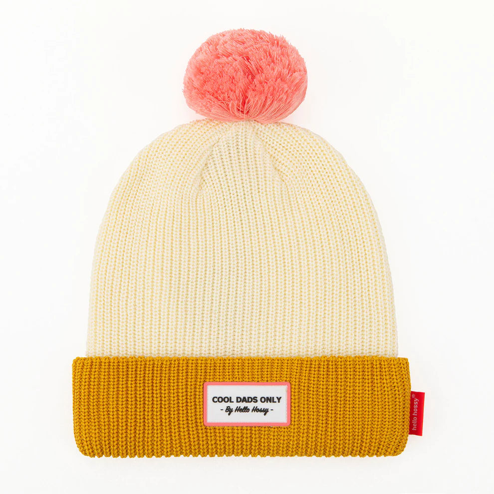 Gorro Color Block Camel