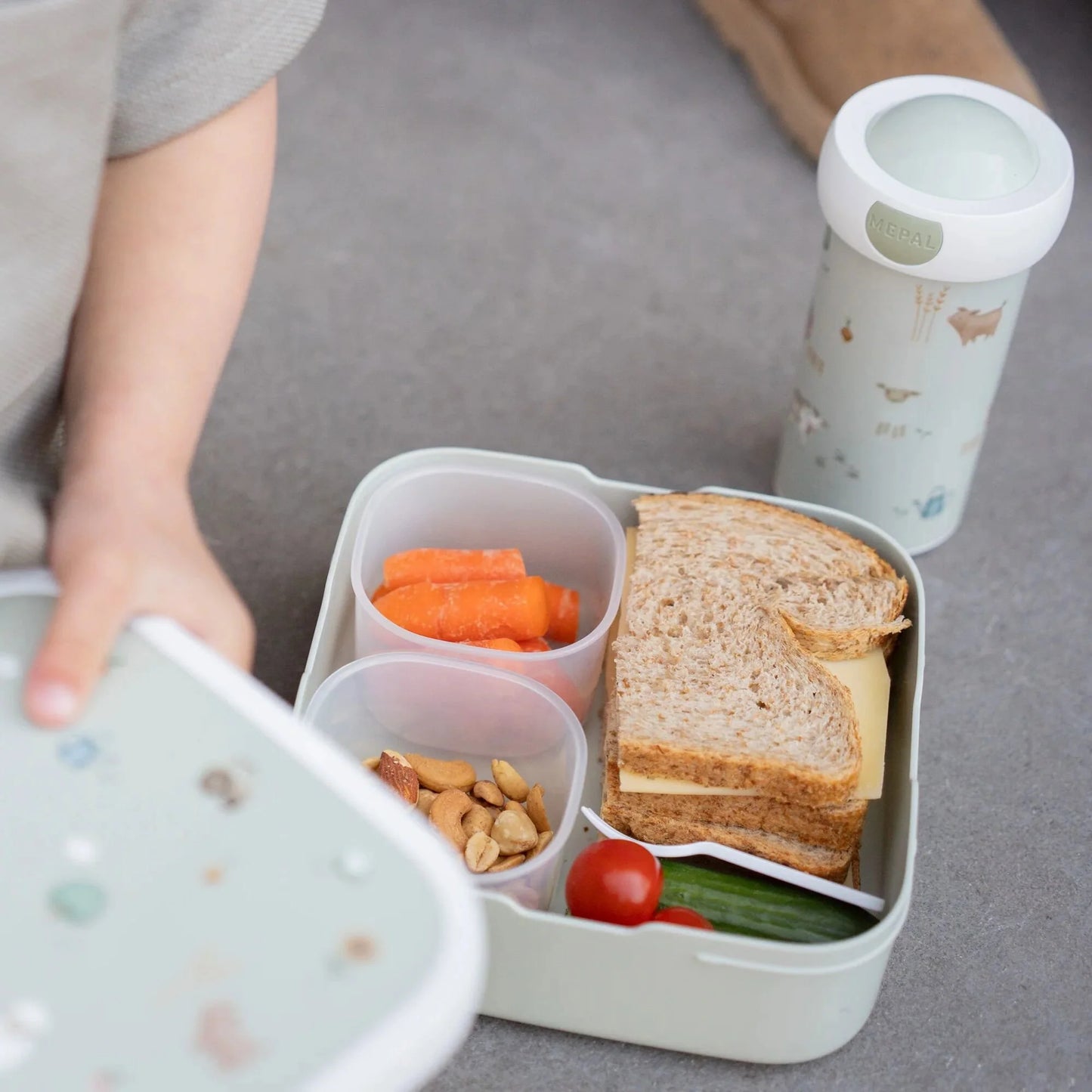 Bento Lunchbox Grande Little Farm da Little Dutch