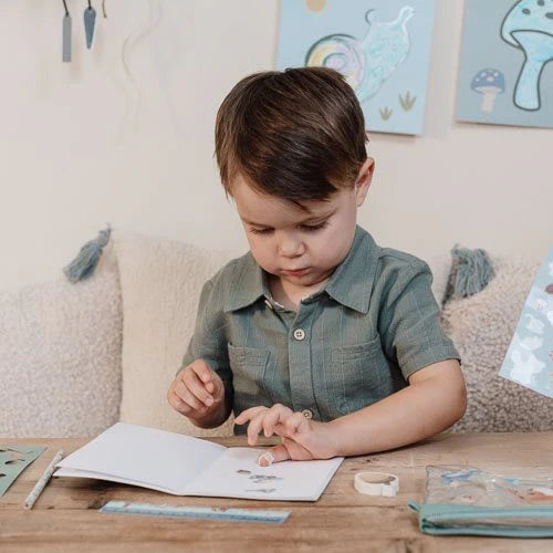 Estojo com Estacionário Forest Friends da Little Dutch