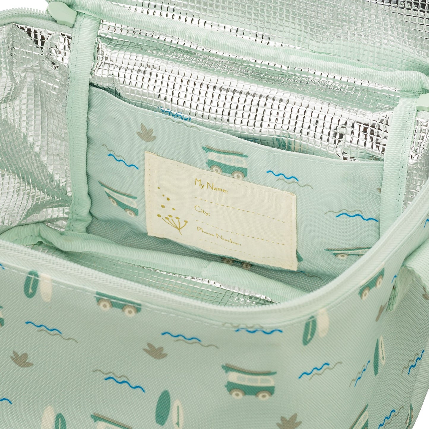Bolsa térmica com Alça Surf Azul