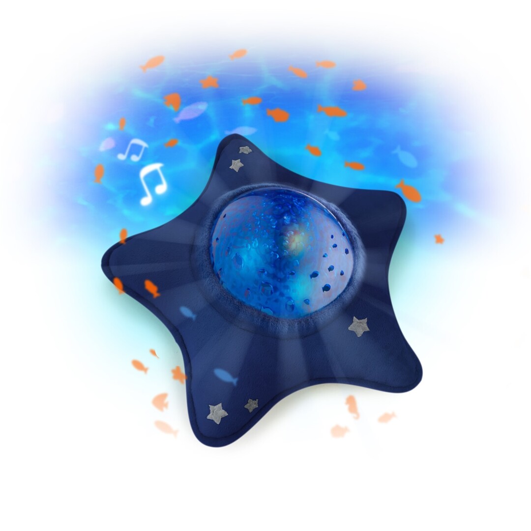 Blue Star Plush Ceiling Projector