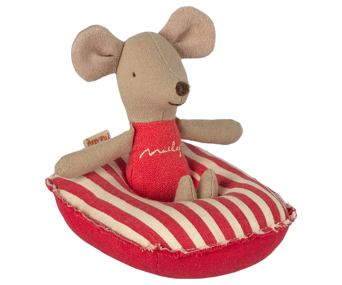 Barco Insuflável da Maileg compatível com ratinhos Baby e Little | maileg-barco-insuflavel-lollakids