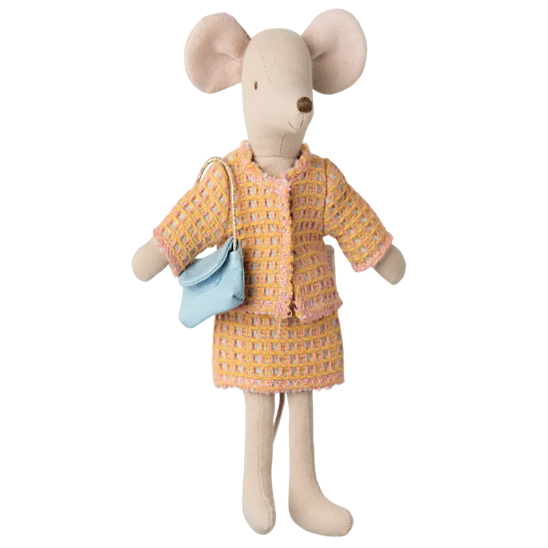 Fato da Ratinha Mãe da Maileg de lado | maileg-fato-ratinha-mae-lollakids