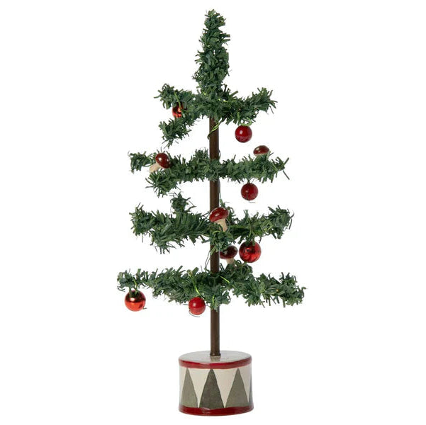 Árvore de Natal Maileg para ratinhos de frente | maileg-arvore-natal-ratinhos-lollakids